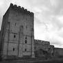 Portchester Castle - the keep