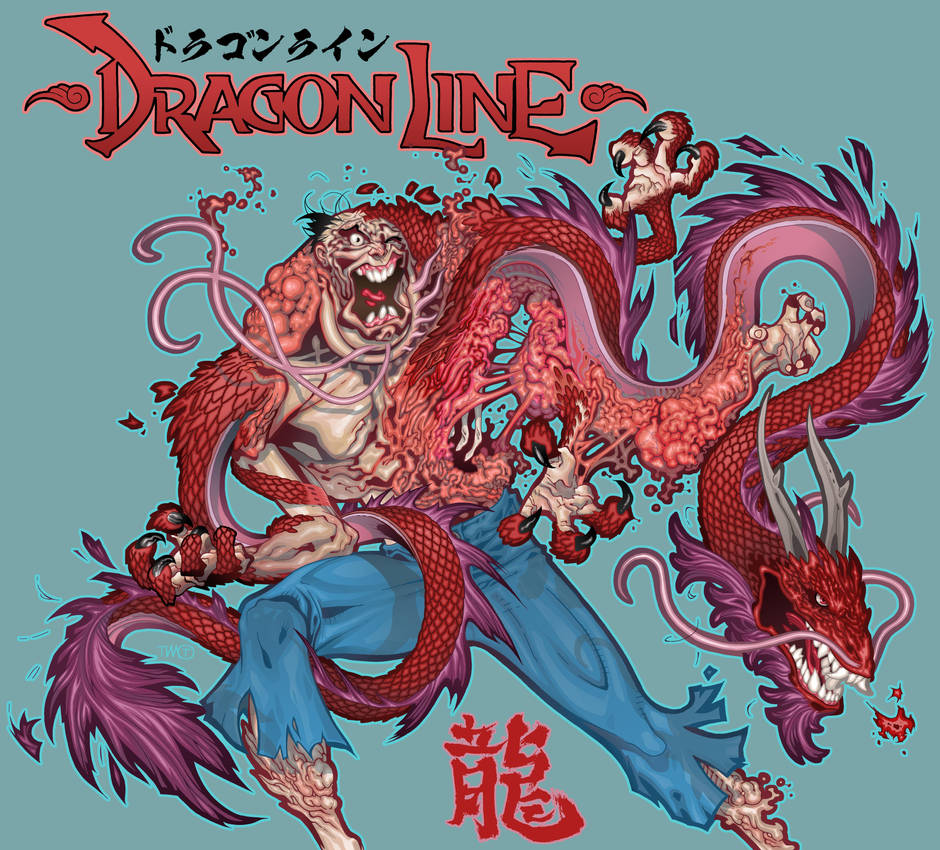 Dragon Line pin up