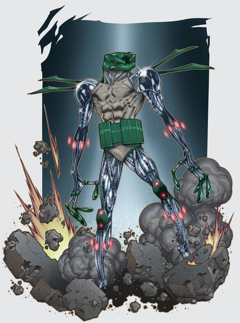 Cyber Frog Colors by timothygreenII on DeviantArt