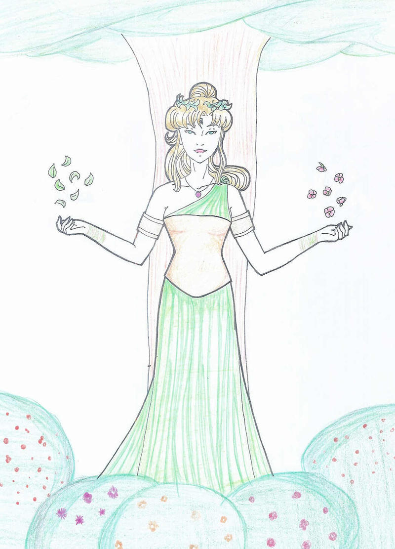 Spring Gods Handiwork Goddess of Spring-entry- by Mareasol on DeviantArt