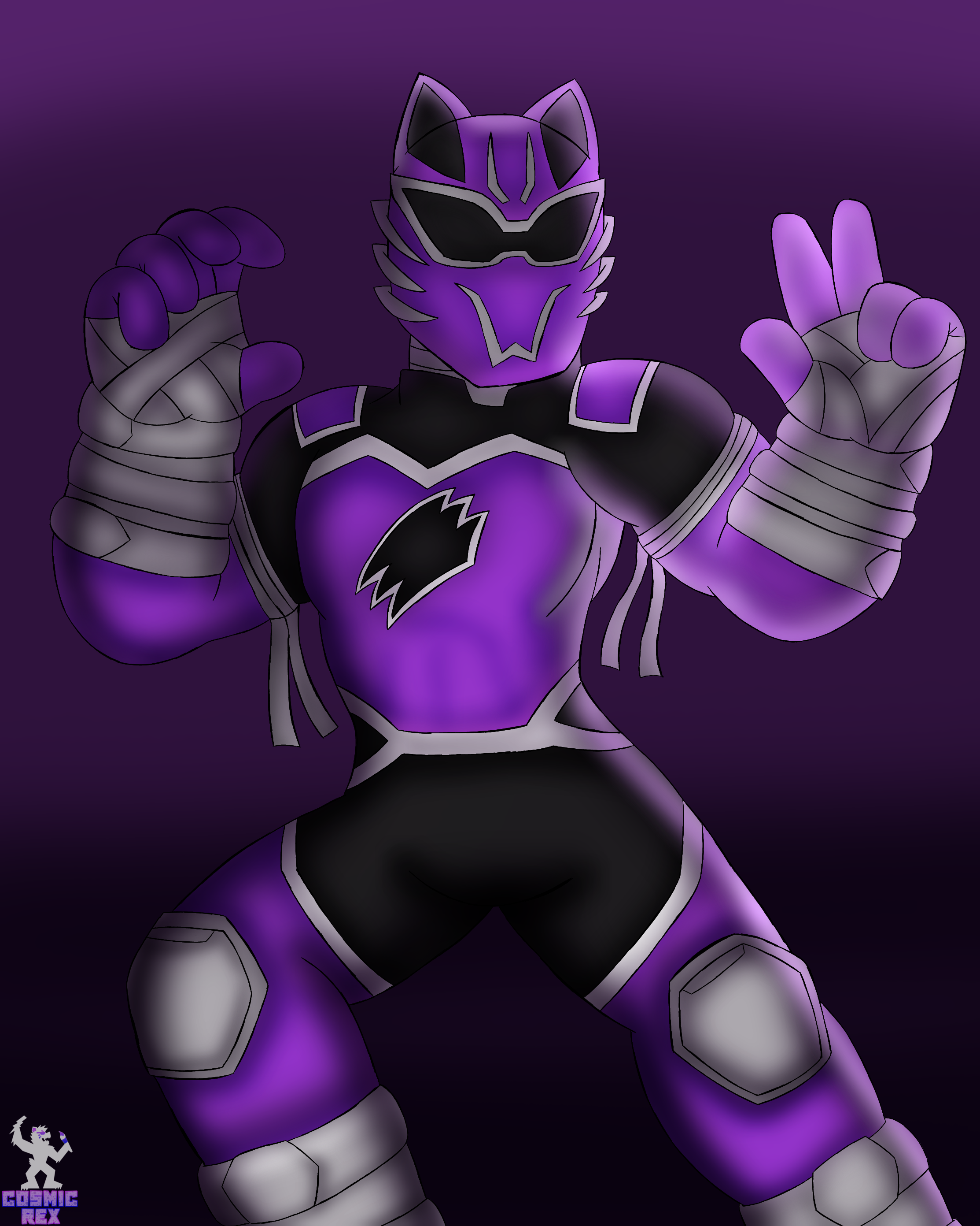 Wolf Sentai Ranger Jungle Fury Wolf Ranger by CosmicRexx on DeviantArt