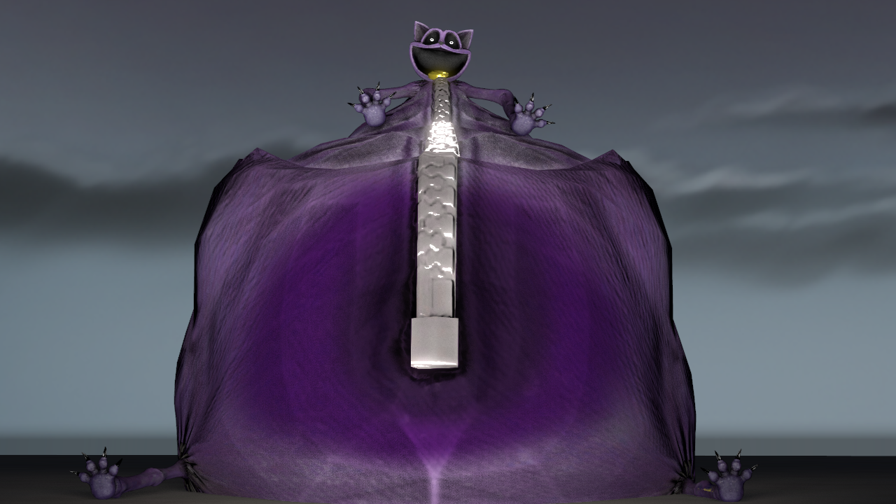 Monster Catnap Inflation By AlbieriStudio1 On DeviantArt monster-catnap-inflation-by-albieristudio1-on-deviantart