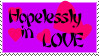 Hopelessly In Love Stamp