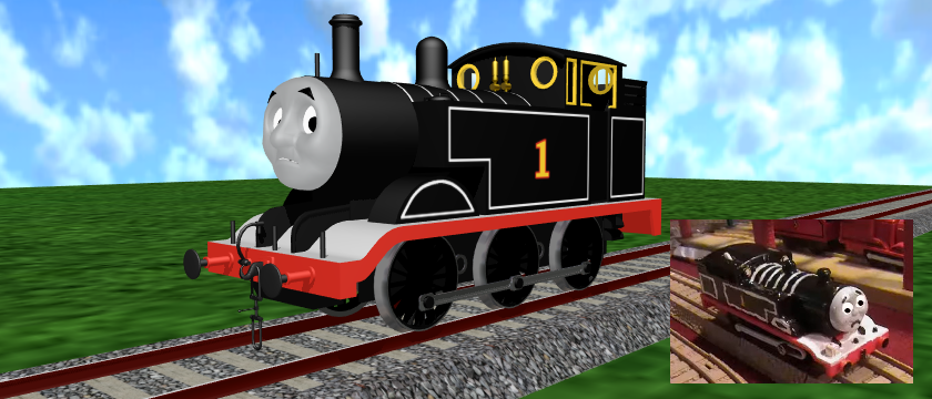 Nice Train Mmd MMD Trainboy 54 Bad Luck Black Thomas DL by William2007Pictures on ...