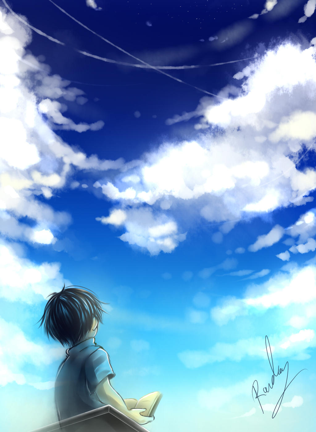 Anime Sky By Rondey On Deviantart Anime Sky By Rondey On Deviantart