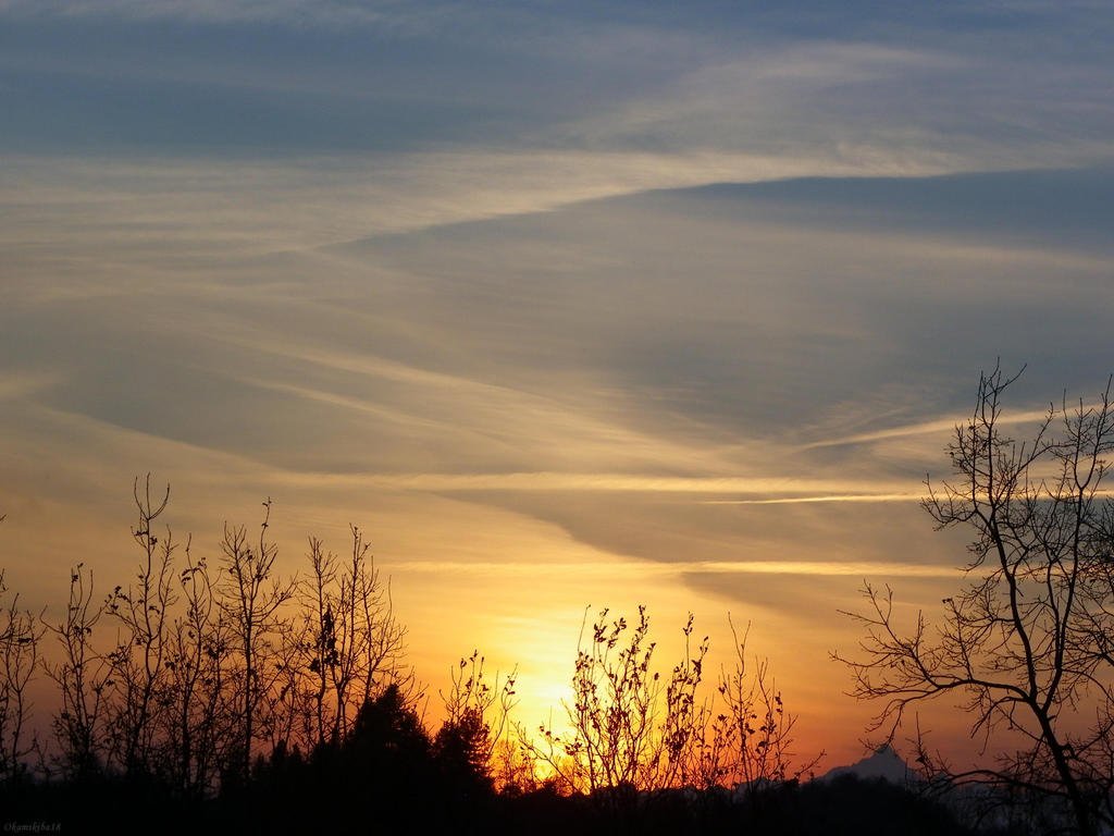 Clouds in the Sunset II