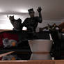 Catwoman at Home