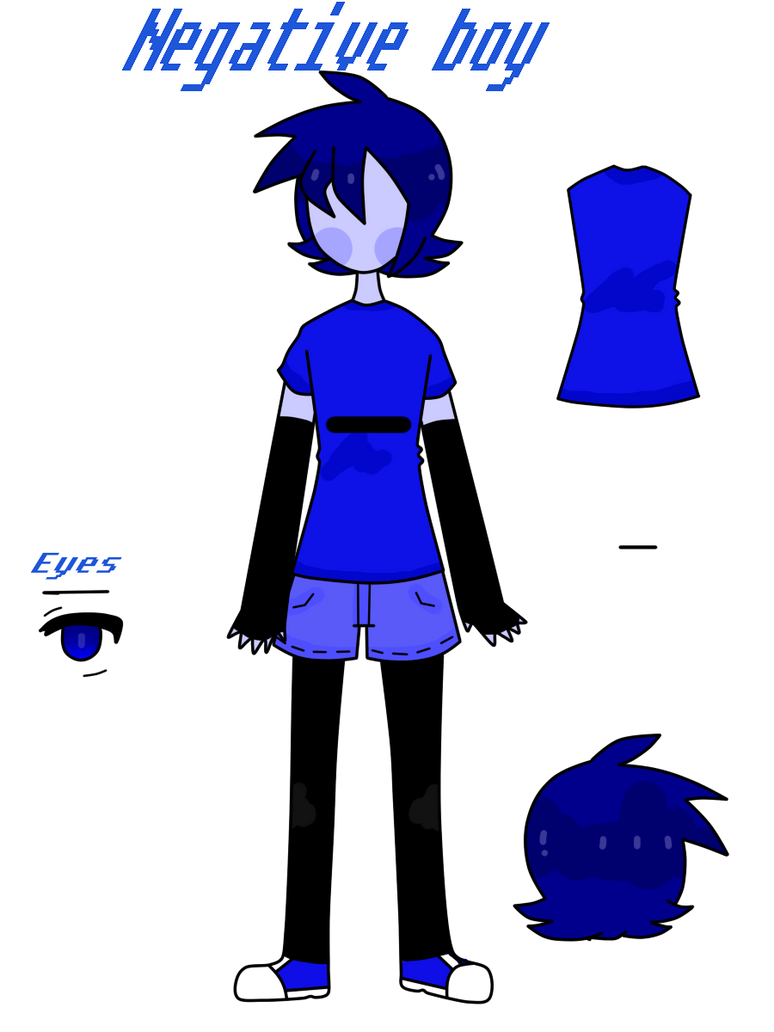 Negative Boy Negative Boy by Inkmelysad on DeviantArt