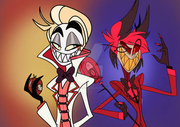 Hazbin Hotel Lucifer With Alastar