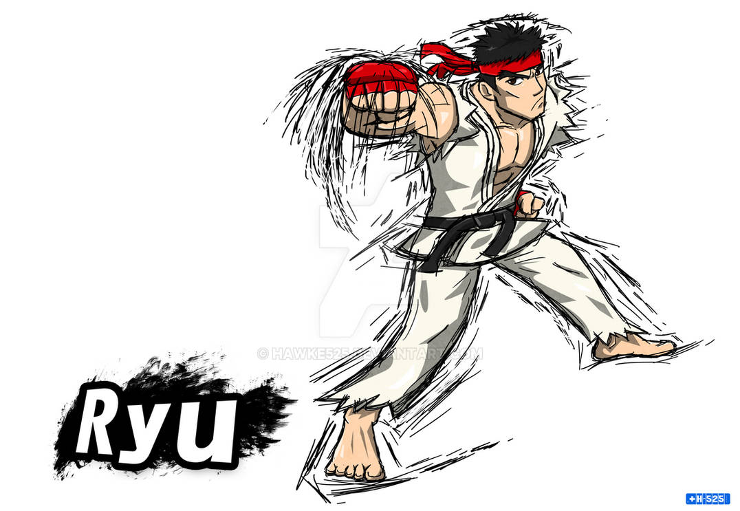 Smash Art- Ryu by Hawke525 on DeviantArt