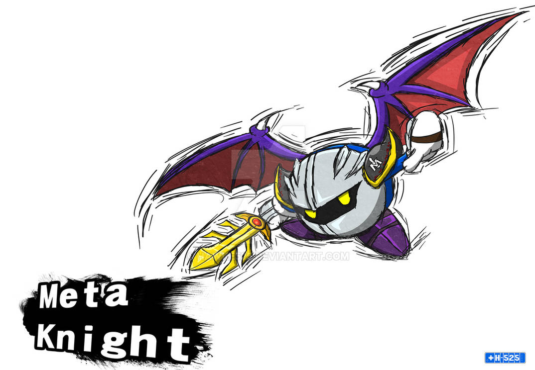 Smash Art- Meta Knight by Hawke525 on DeviantArt