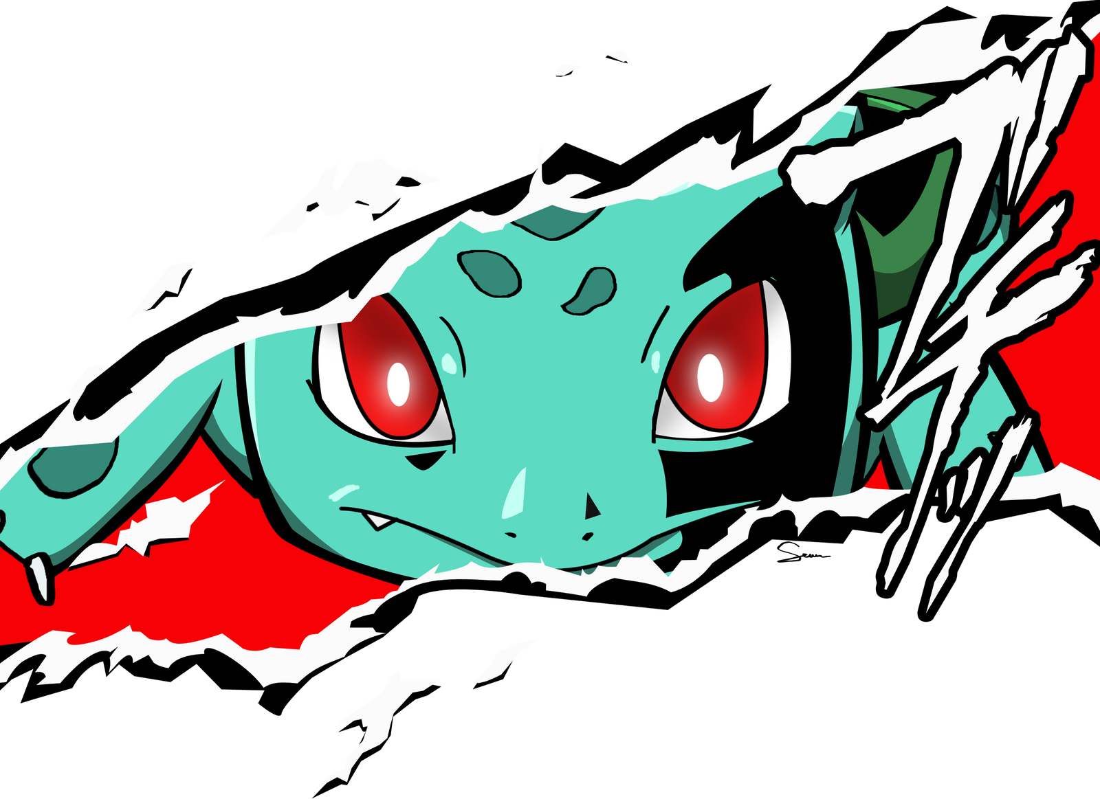 Bulbasaur Rage Bulbasaur's Critical Hit by Hawke525 on DeviantArt