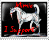 Mimic support- stamp by Rebelshade