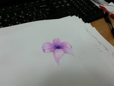 3D flower