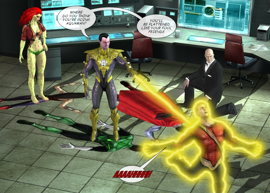 Daestro Justice League defeated by Heroinescollector on DeviantArt