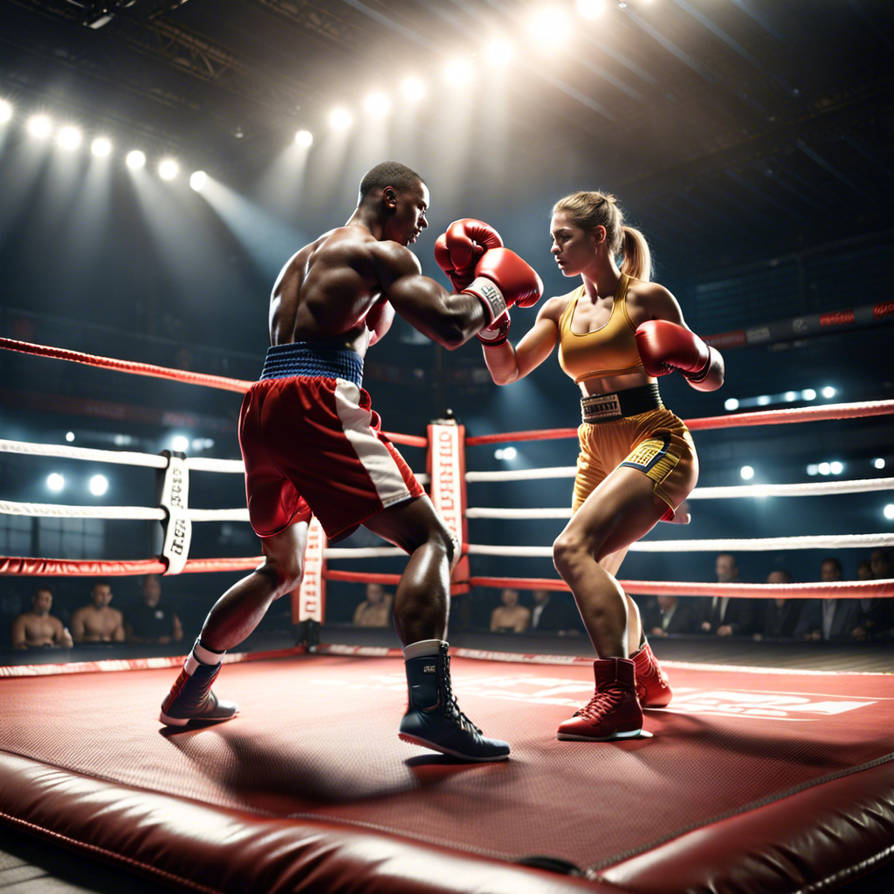 Male USA Boxer Vs Australian Female Boxer By Saieta On DeviantArt male-usa-boxer-vs-australian-female-boxer-by-saieta-on-deviantart