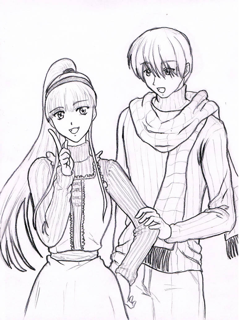 Umi And Ascot Autumny Date By Erunir On Deviantart Umi And Ascot Autumny Date By Erunir On Deviantart