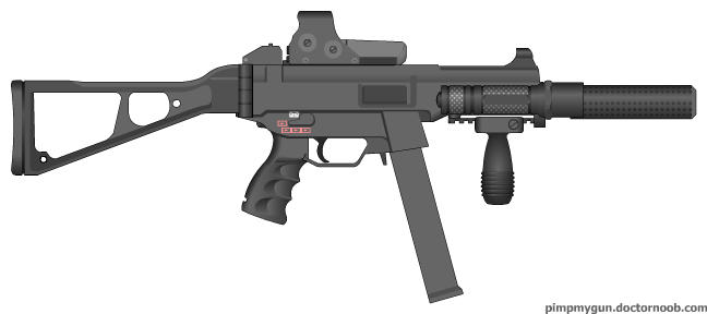 Custom UMP .45 by bob123bob123 on DeviantArt