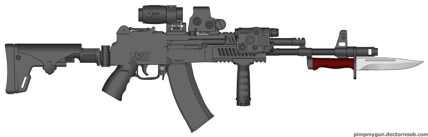 Custom AK-12 by bob123bob123 on DeviantArt