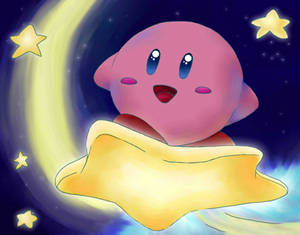 Kirby Starry Surf