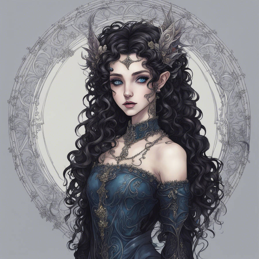 Goethic Elf Gothic Style Elf Princess by Scaredofu on DeviantArt