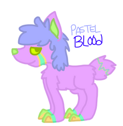 Pastel Blood Adopt by FluffyUffyUmpkins