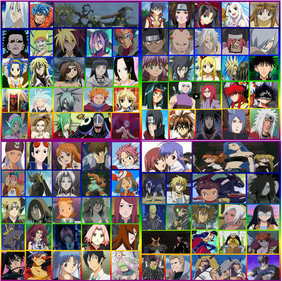 Top 100 anime tier list by saiyanpikachu on DeviantArt