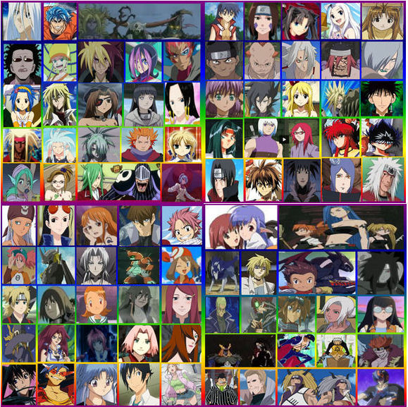 My Top 100 Favorite Anime Characters by DarkAngelofOtaku on DeviantArt