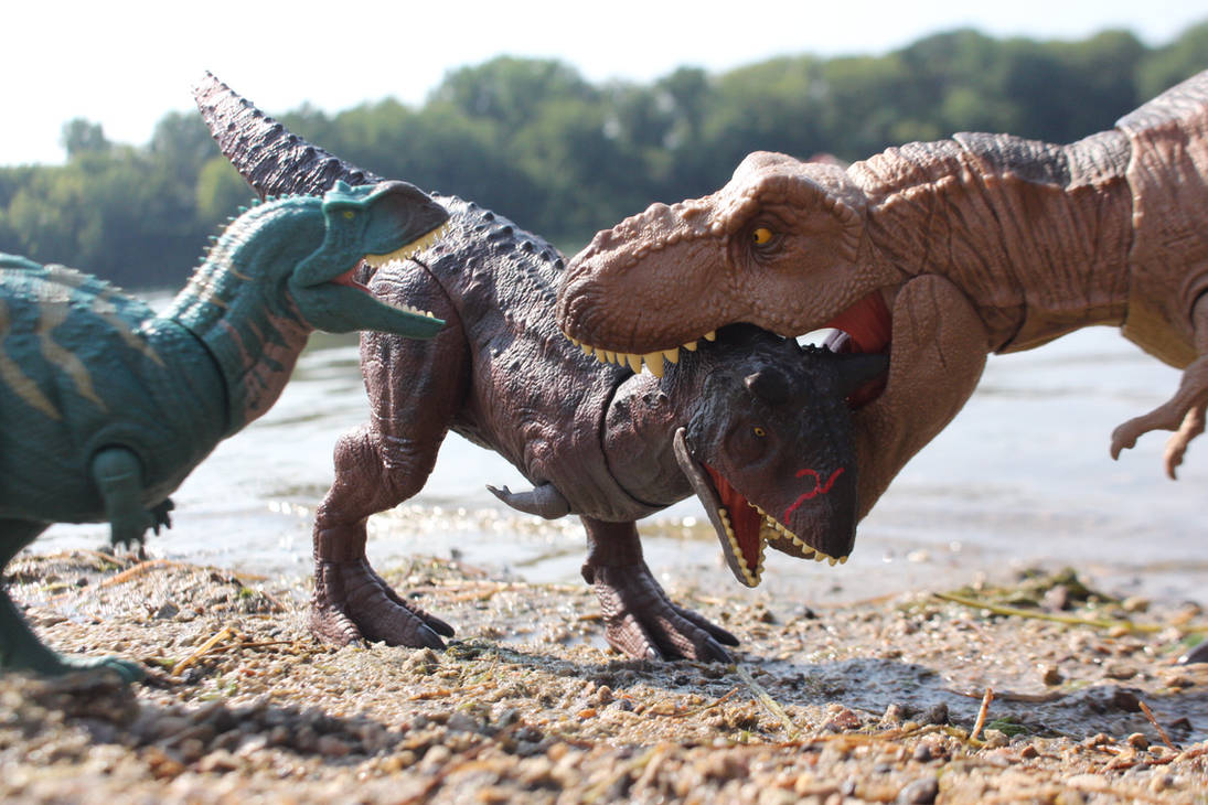 Rex Major Rexy vs. Toro vs. Major by DinoNTrains on DeviantArt