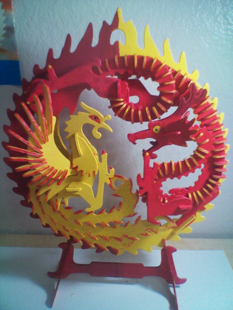 Lucky Dragon and Phoenix