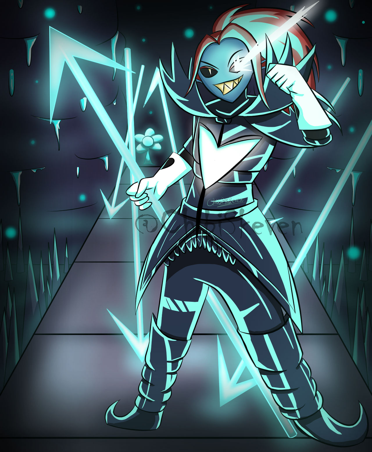 Battle Against A True Hero Undyne The Undying By Chibiskeven On Deviantart Battle Against A True Hero Undyne The Undying By Chibiskeven On Deviantart