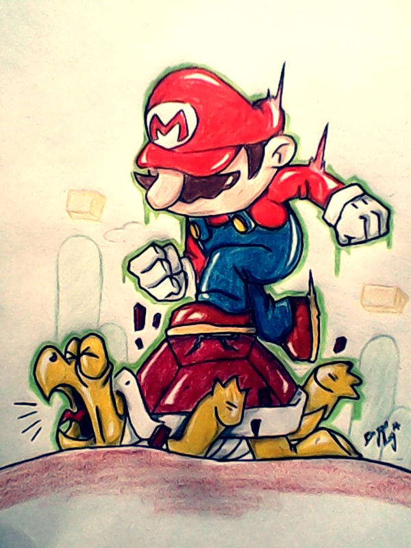 Mario Stomp by RichardHeavy on DeviantArt