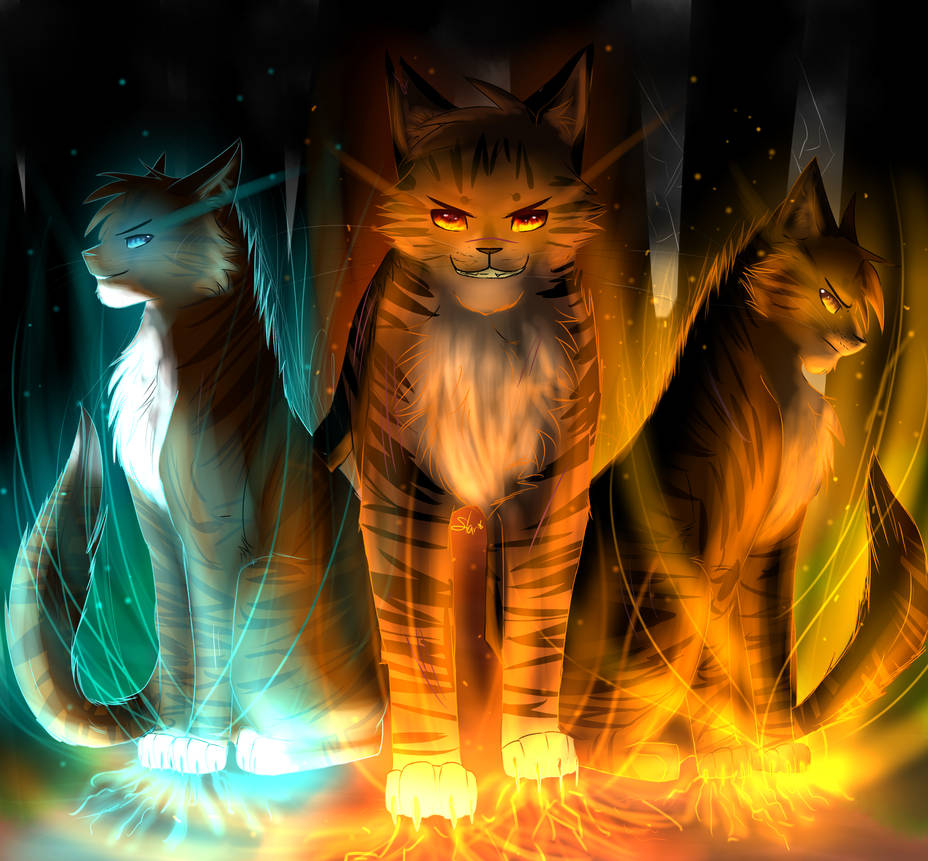 Коты Воители Львиносвет и лиса