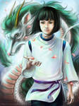 Spirited Away - Haku by n-a-S-t-u