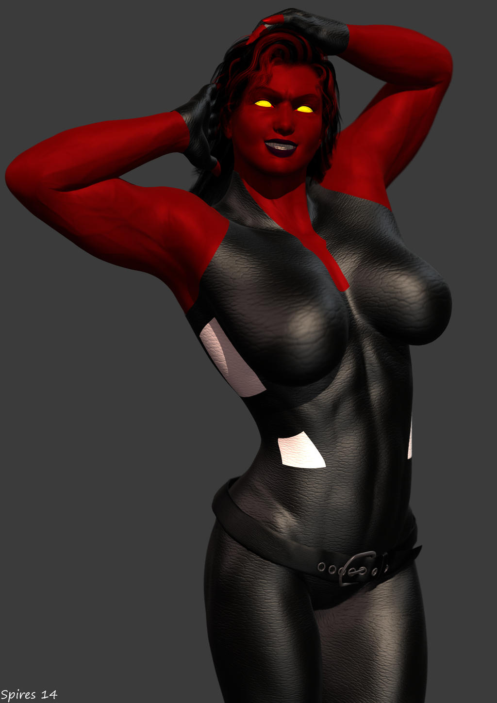 NEW Red She-Hulk 2014