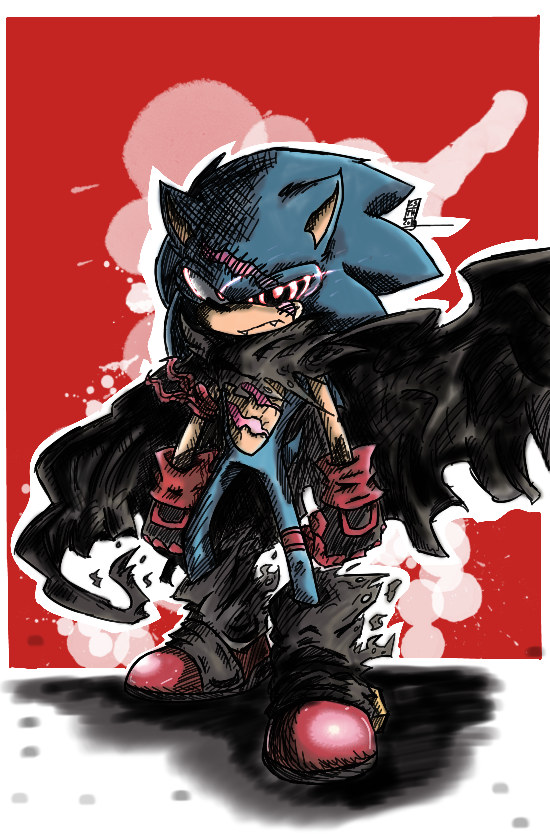 Dark Sonic 2023 by Bonetail999 on DeviantArt