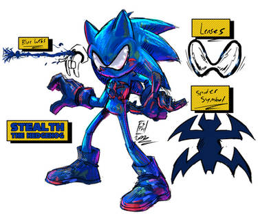 Stealth The Hedgehog Sonic Concept Art