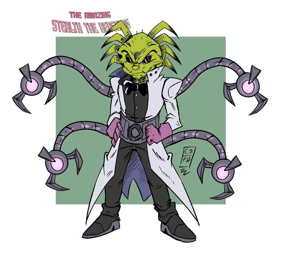 Dr.grim Doctor grim grimer as doc ock concept by CodeSonicTheHedgehog on DeviantArt