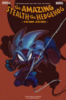 Stealth The Hedgehog Year Zero Cover