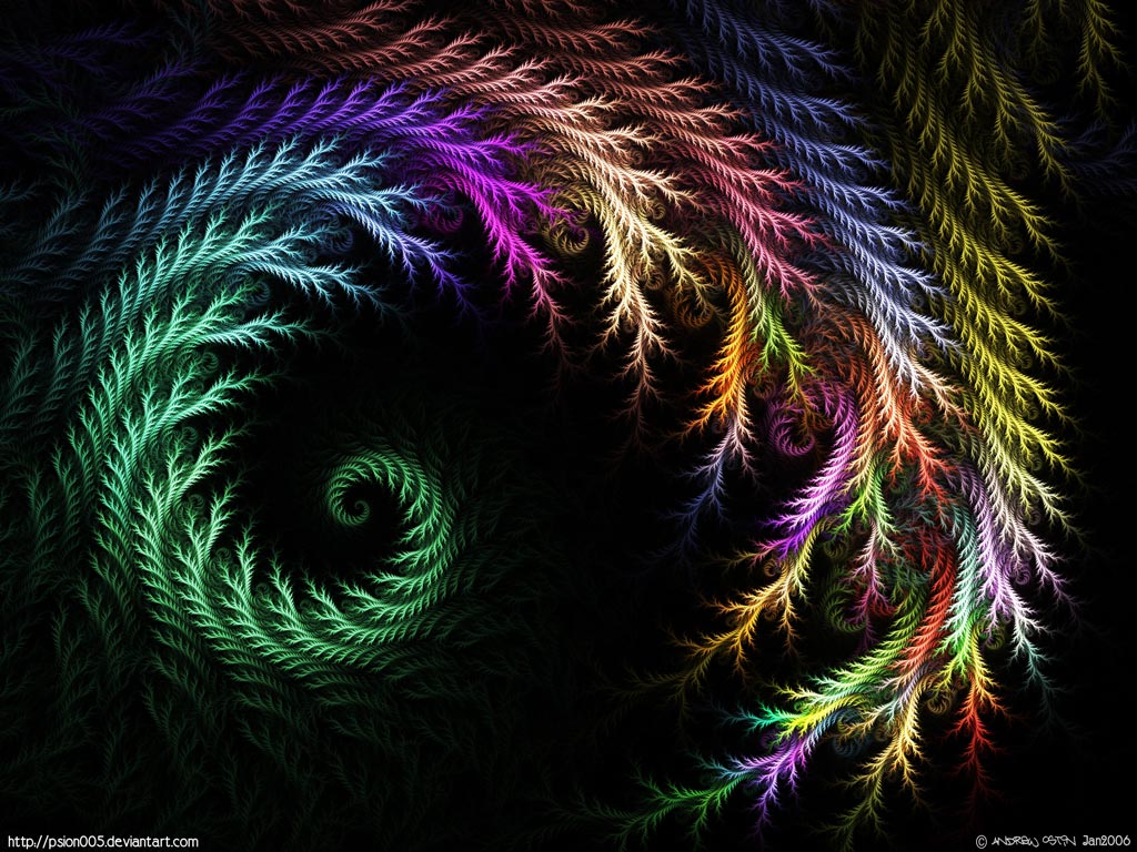 Just a colourfull spiral