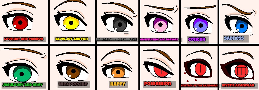 Color of Eyes of Marie