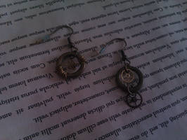 Cog Earrings