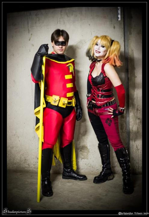 Harley and Robin by Mlle-Cle-Art on DeviantArt