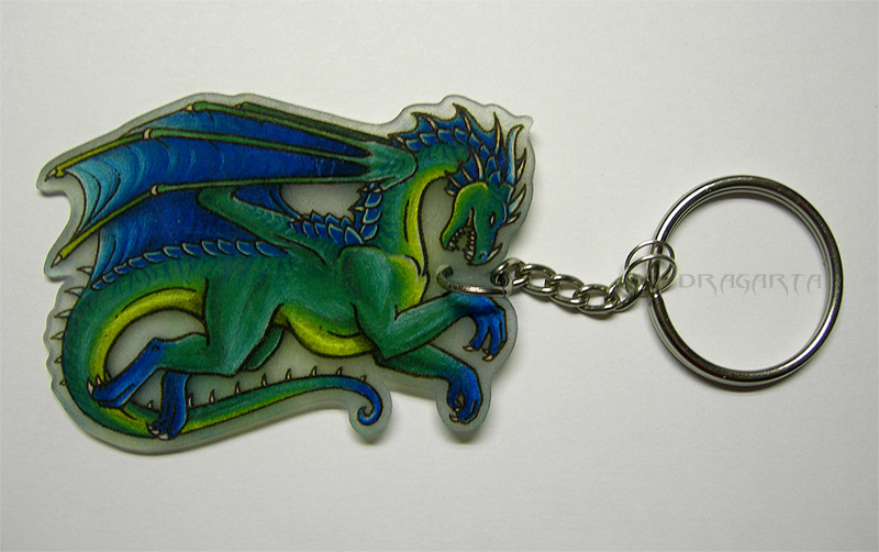 First Dragon keychain