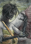 ACEO for Tuonenkalla by Dragarta