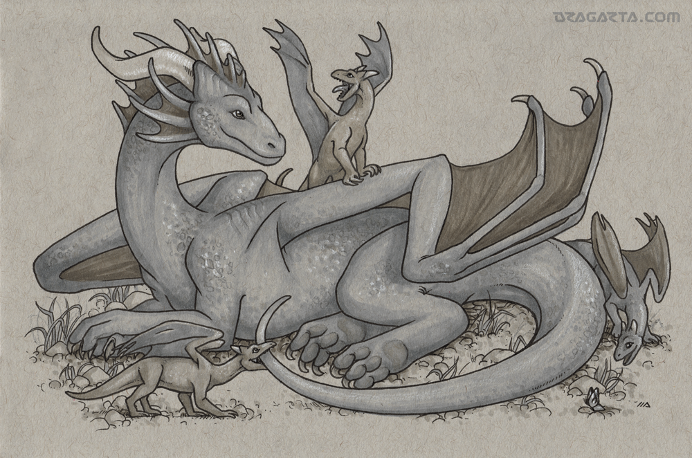 Dragon Calendar - Dragon Mum by Dragarta