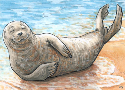 ACEO for Mystalia - Seal