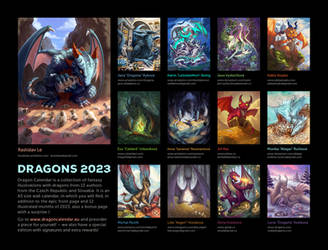 Dragon Calendar: DRAGONS 2023