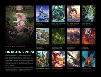 Dragon Calendar: DRAGONS 2024
