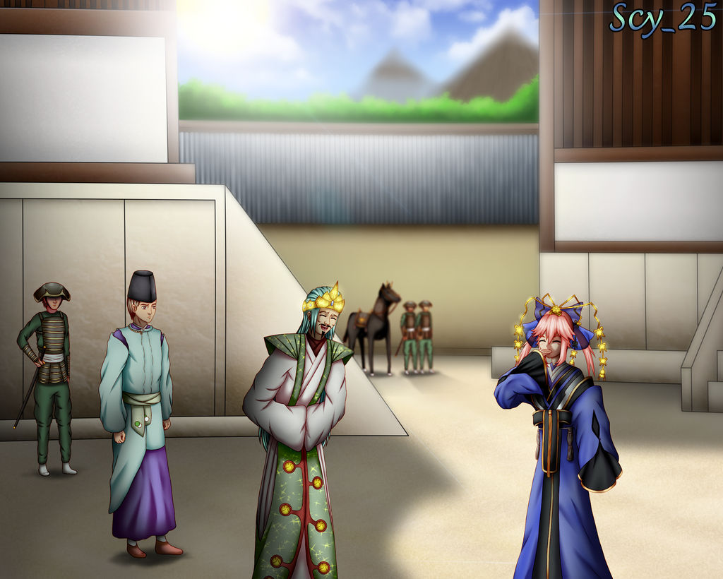 A scene from the history of Tamamo no Mae